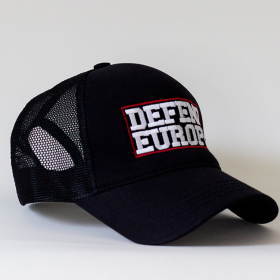 Cap with peak - "Defend Europe"
