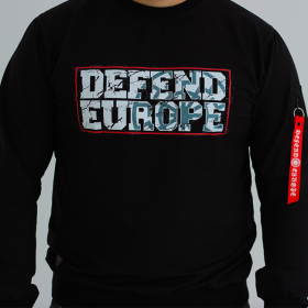 Langarmbluse - Defend Europe