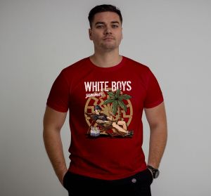 T-shirt - White Boys Summer