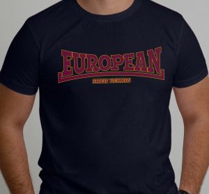 T-Shirt - Europäische StraßeKämpfer